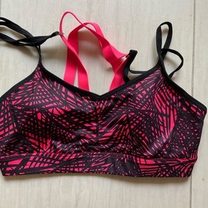 Strappy racerback sports bra